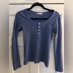 Alex Mill Blue Henley S